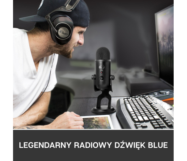 Blue Microphones Yeti Blackout 988-000229 - 652724 - zdjęcie 5